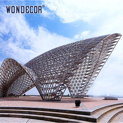 Source Manufacturers Large Scenic Spots Landscape Metal Art Architecture Stainless Steel Sculpture